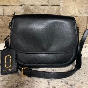 Marc Jacobs Black Gold Rider Crossbody